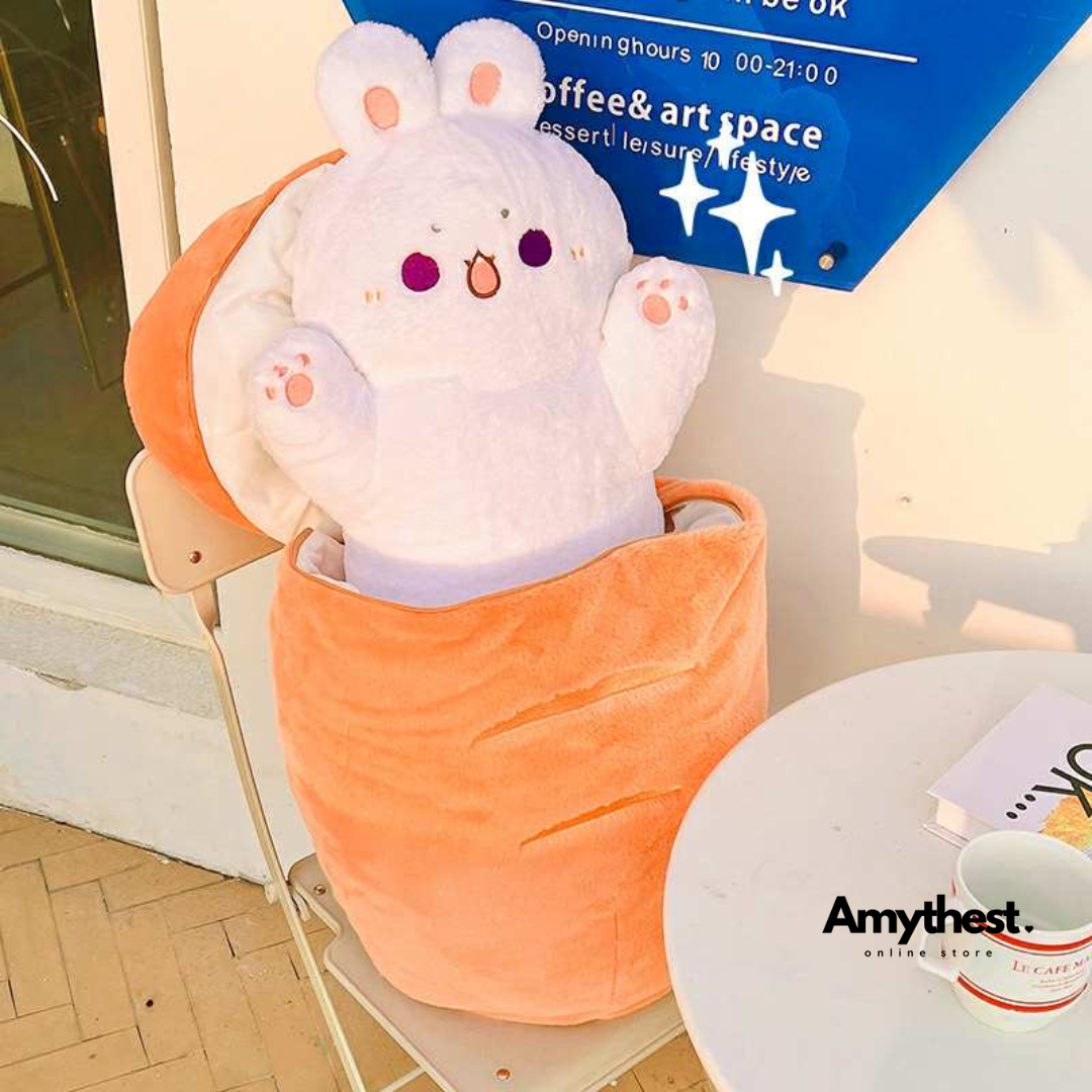 Carrot Bunny Plush🐰
