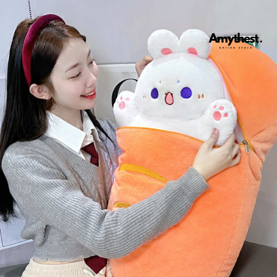 Carrot Bunny Plush🐰